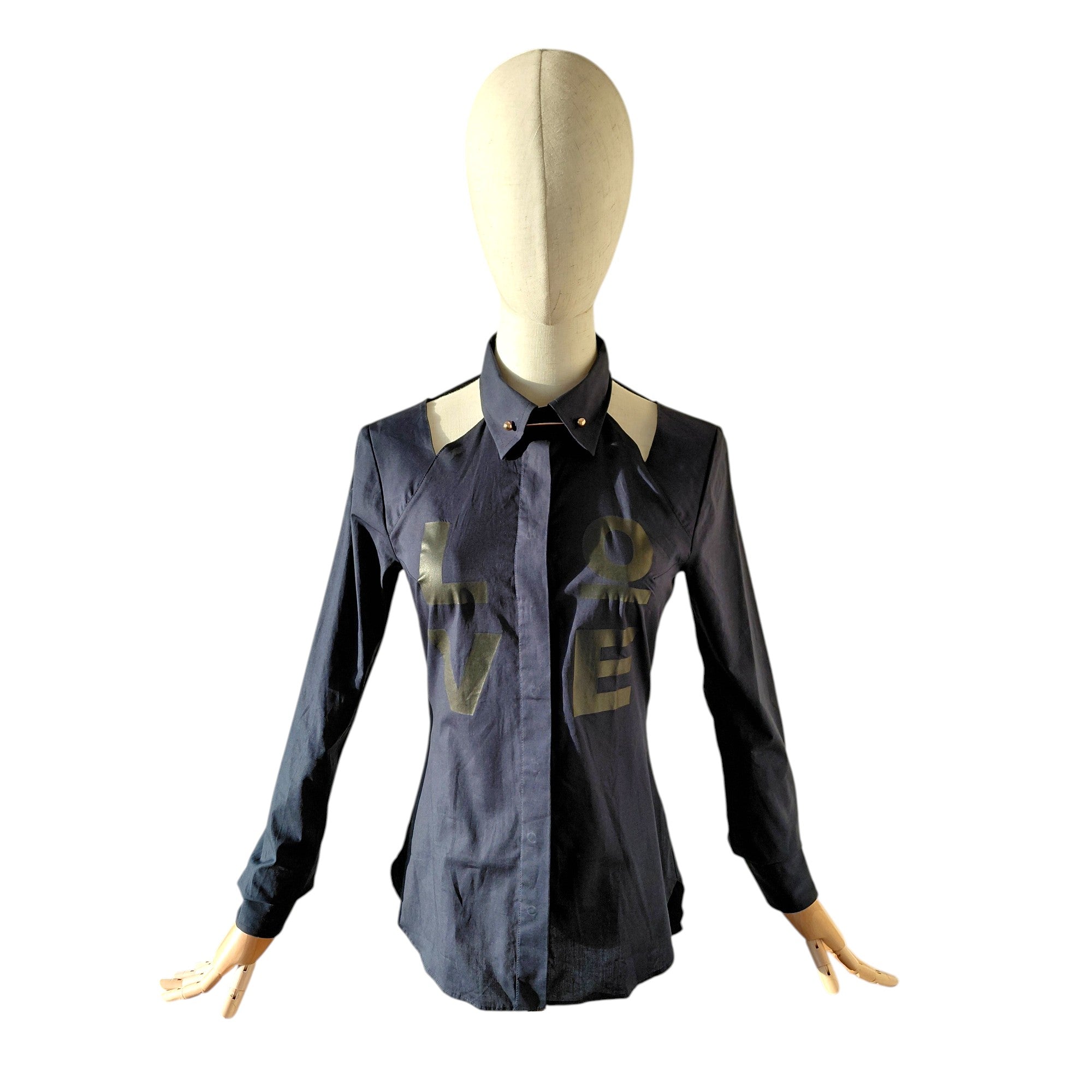 Blouse JOSH V blauw