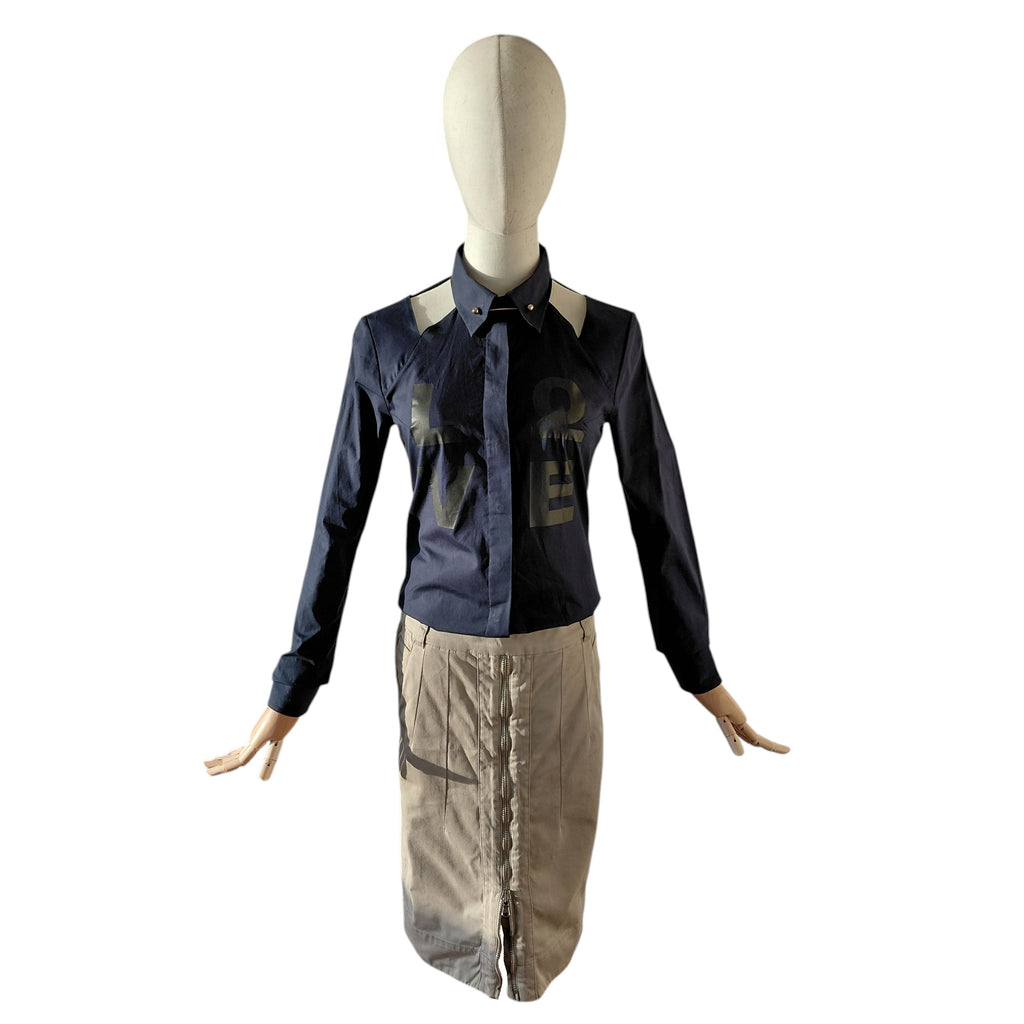 Blouse JOSH V blauw
