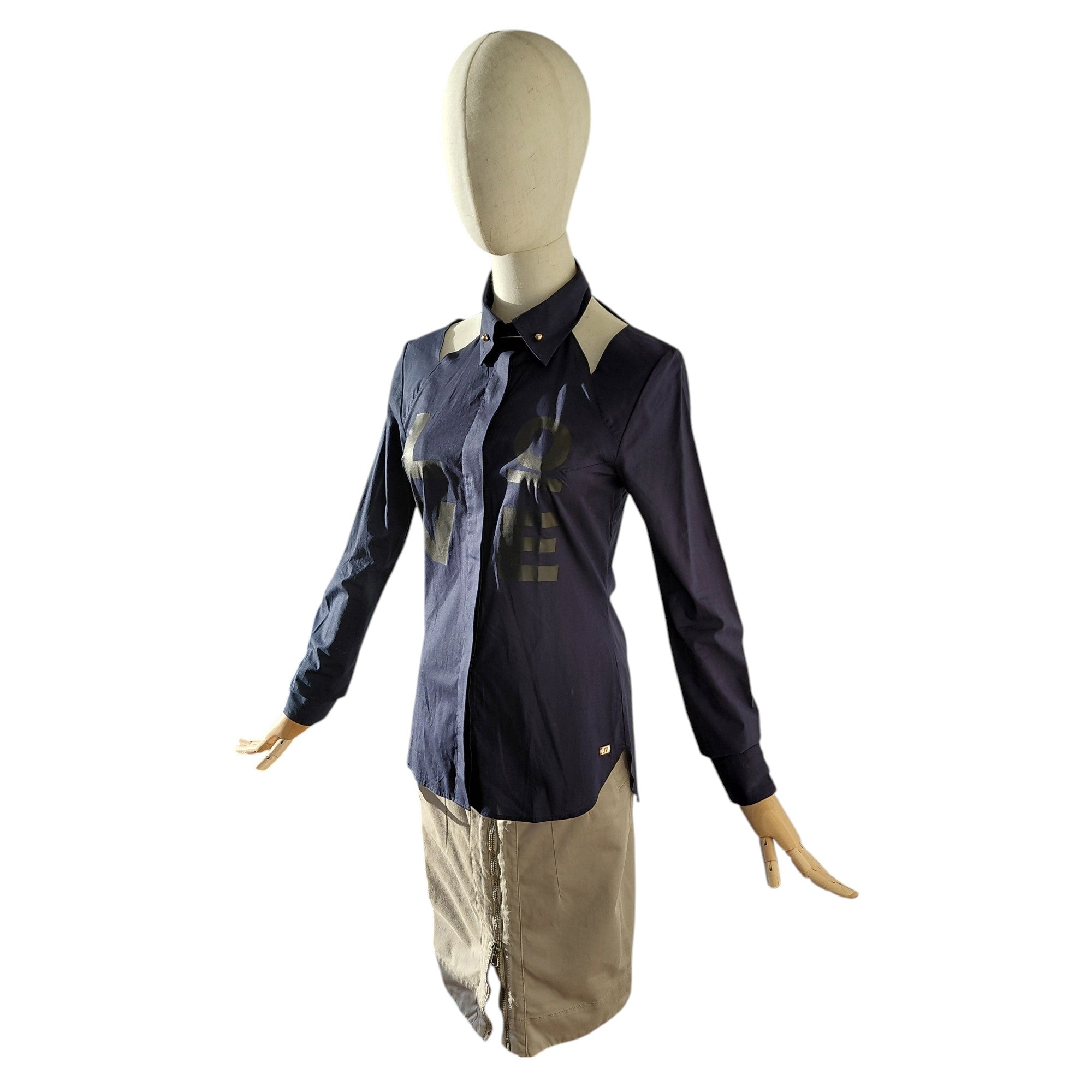 Blouse JOSH V blauw