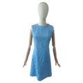 Jurk VINTAGE blauw