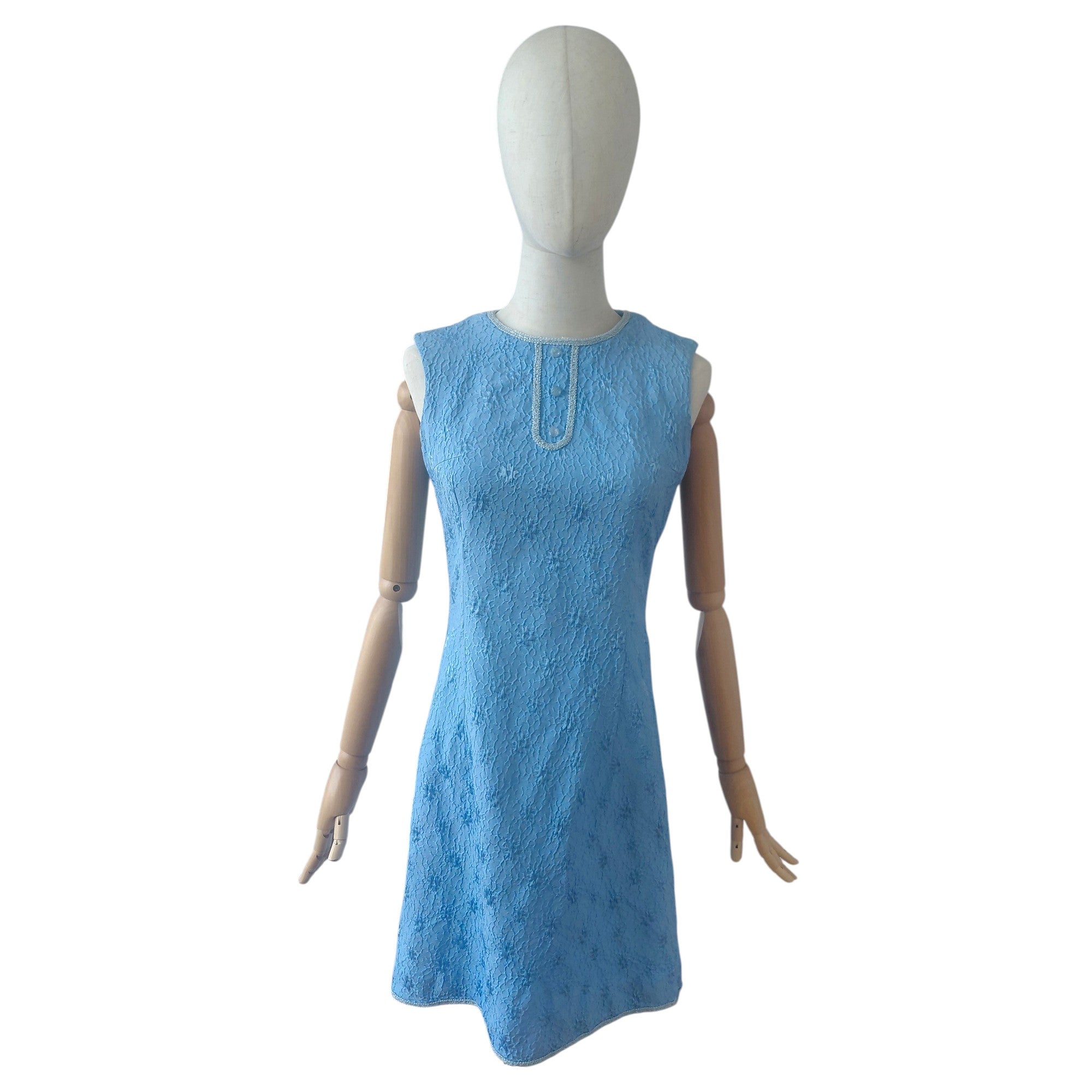 Jurk VINTAGE blauw