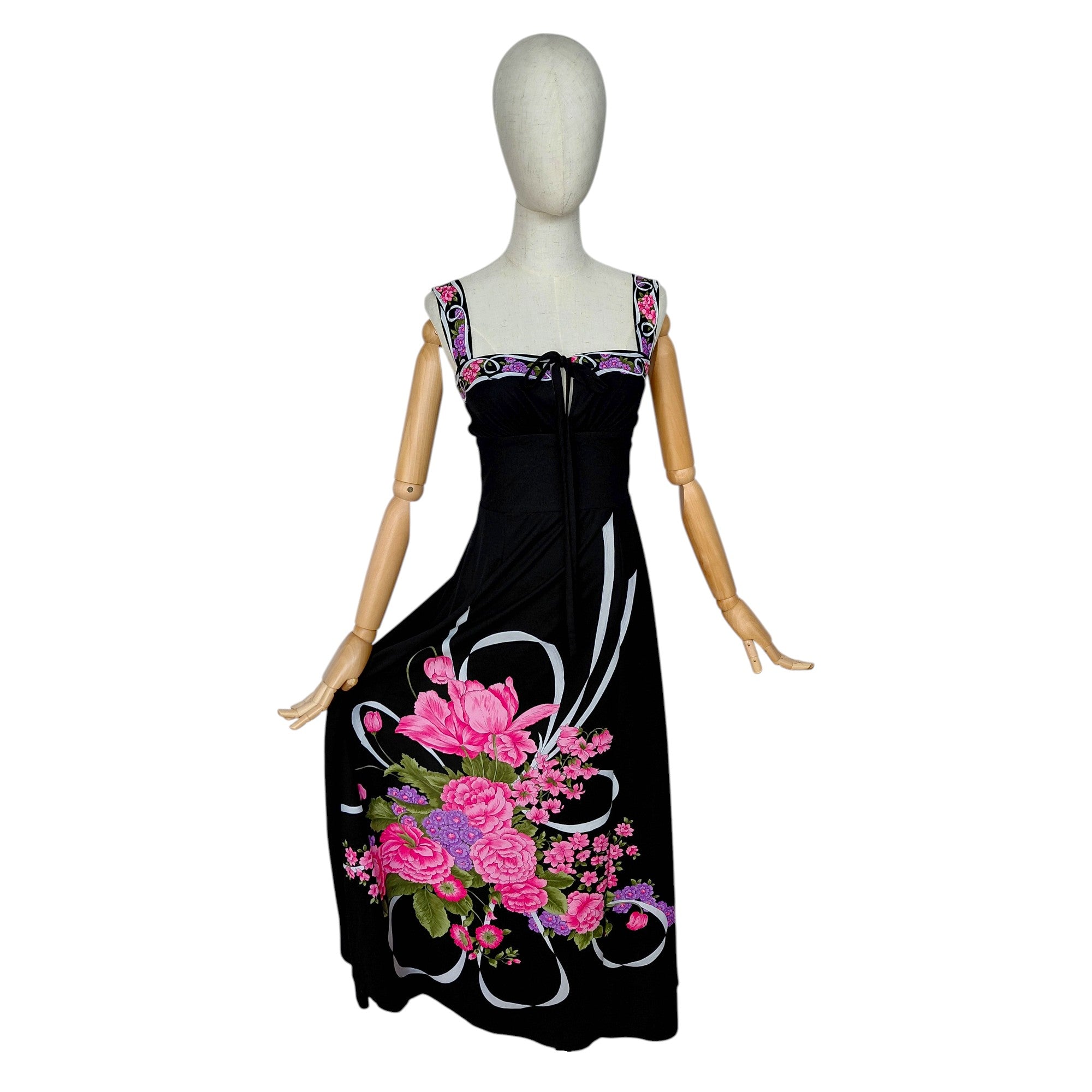 Maxijurk VINTAGE BLOEMEN