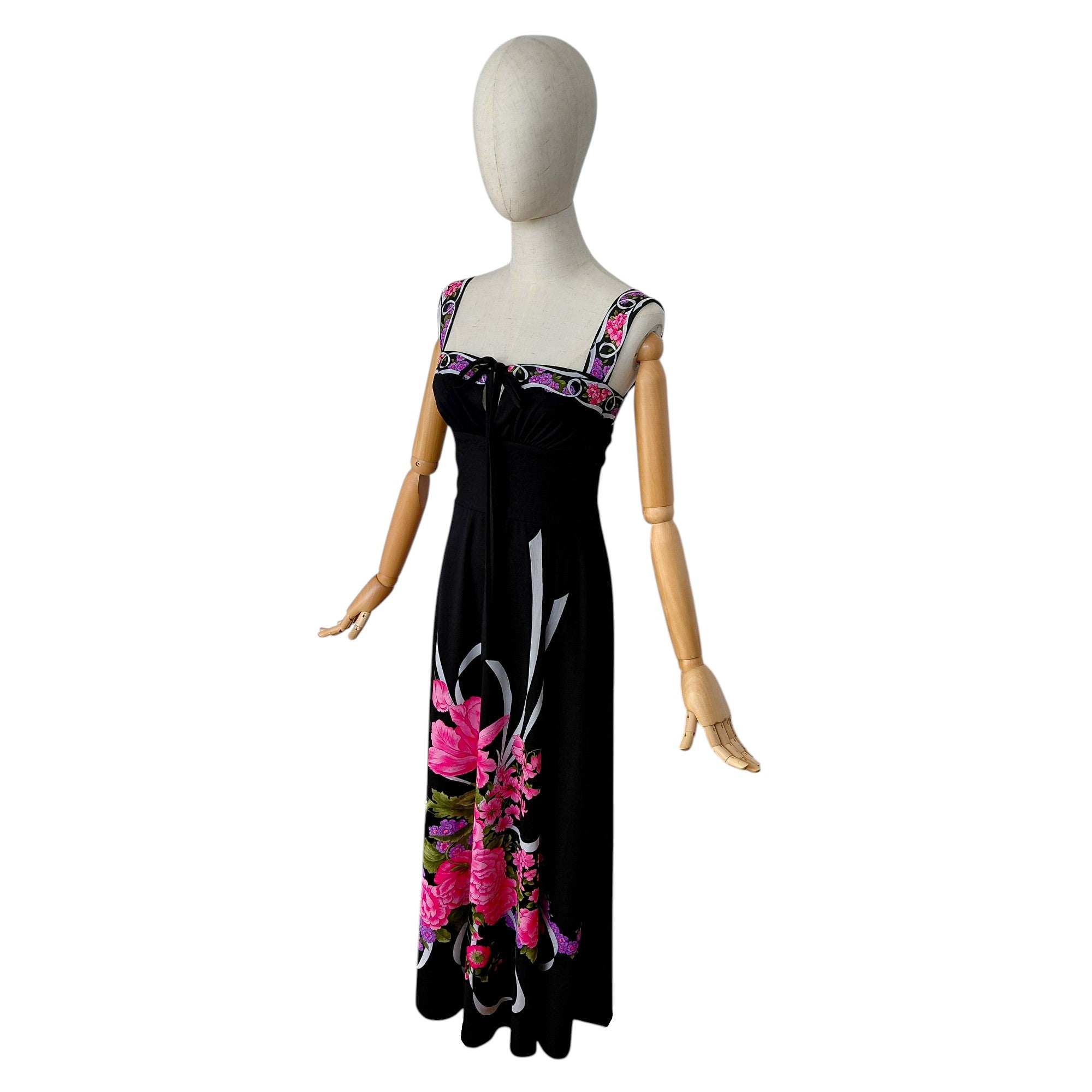 Maxijurk VINTAGE BLOEMEN