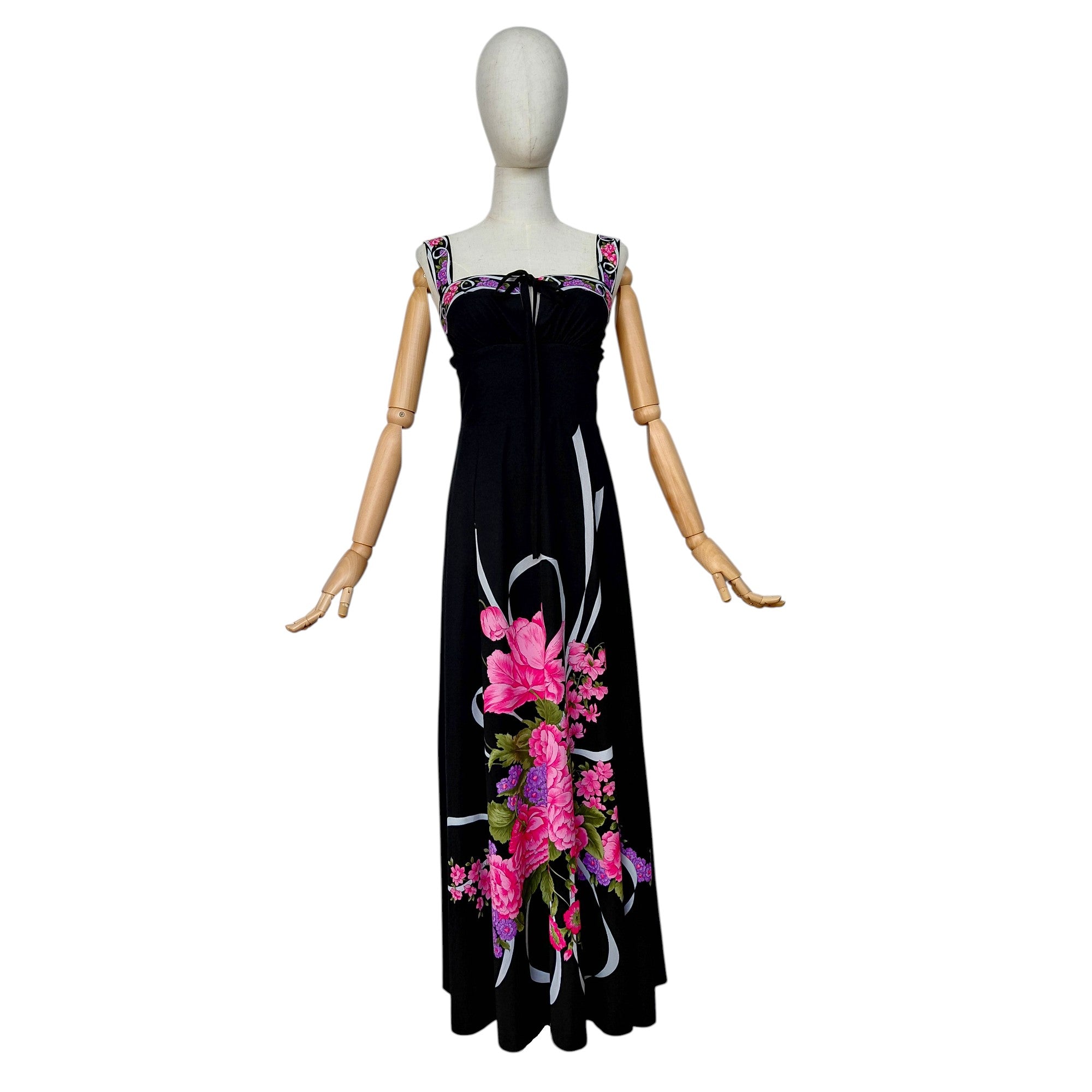 Maxijurk VINTAGE BLOEMEN