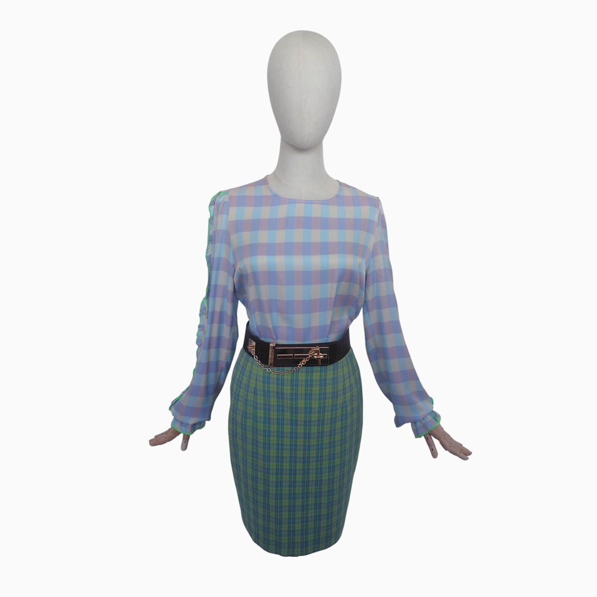 Blouse geruit ESSENTIEL ANTWERP