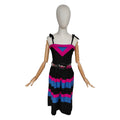 Jurk VINTAGE striklintjes