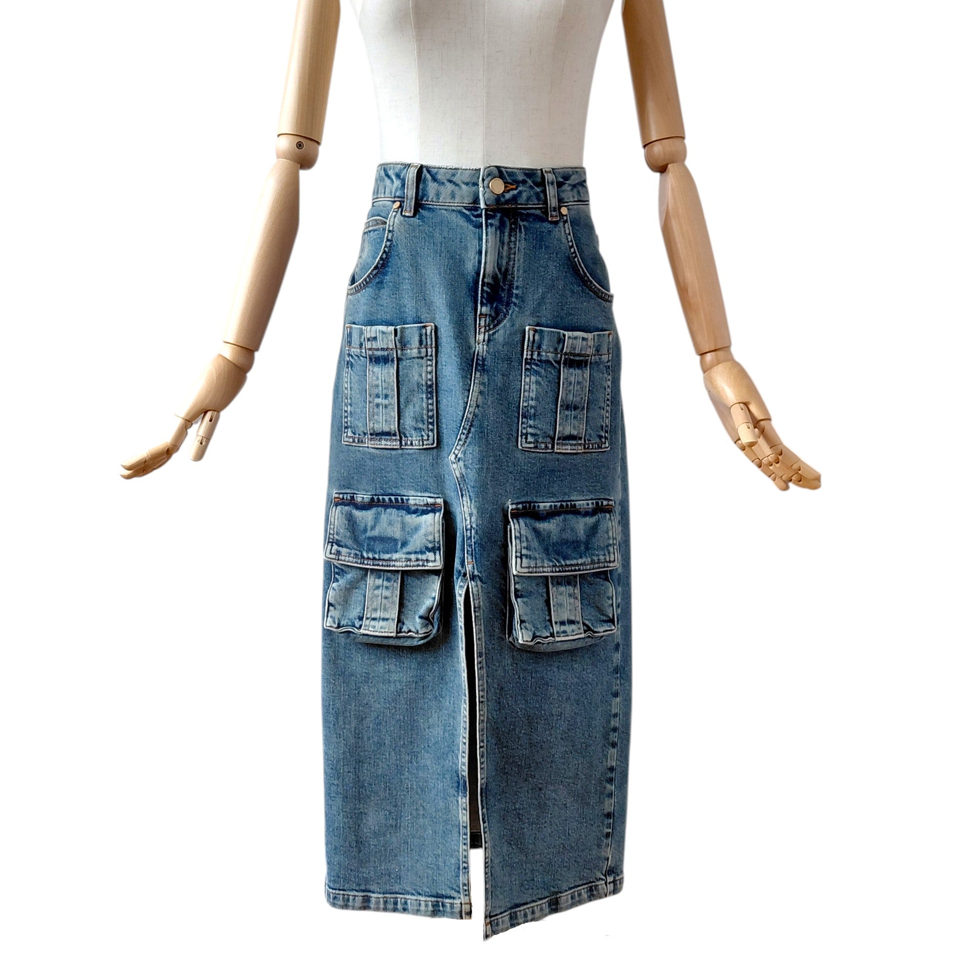 Rok ESSENTIEL ANTWERP denim