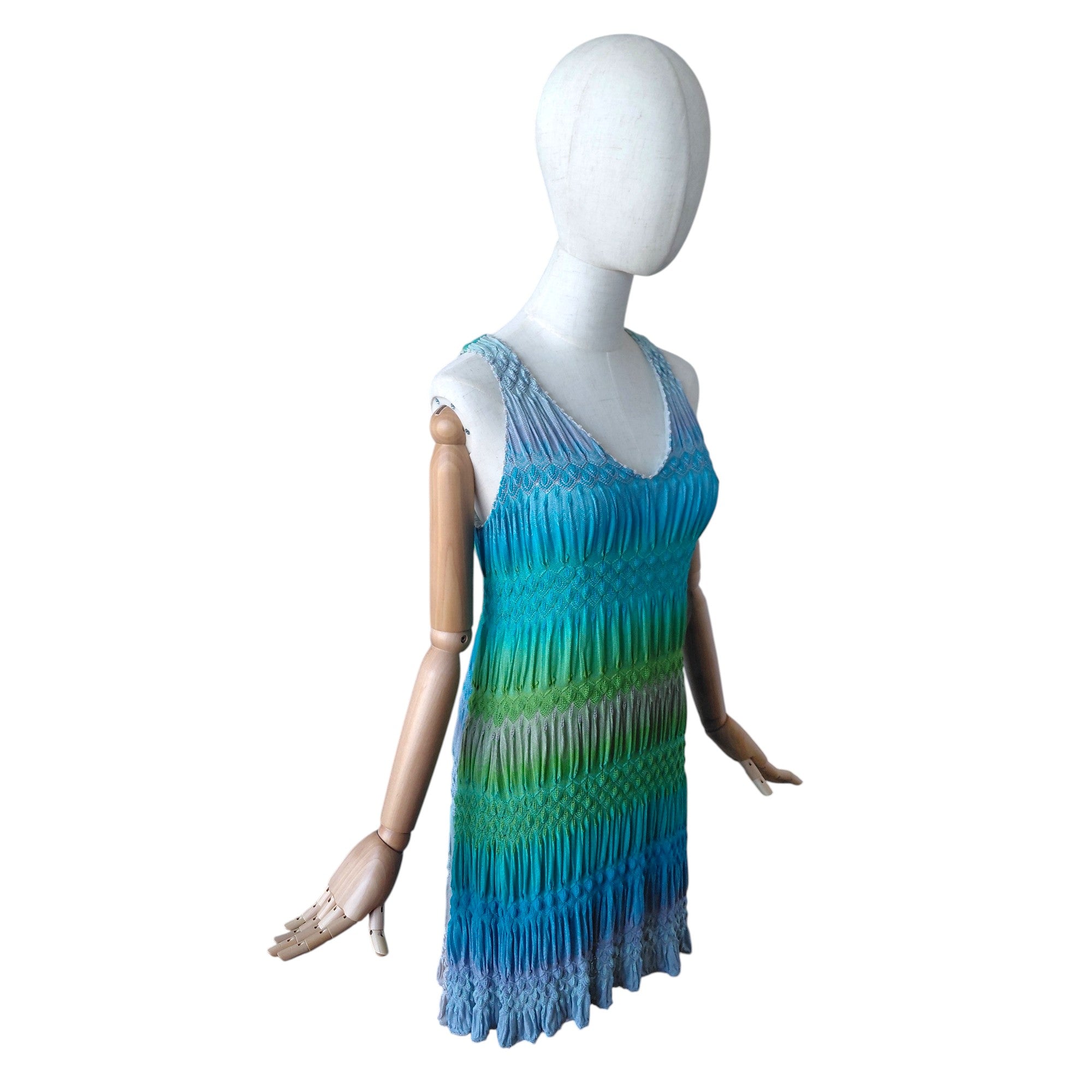 Jurk MISSONI aqua