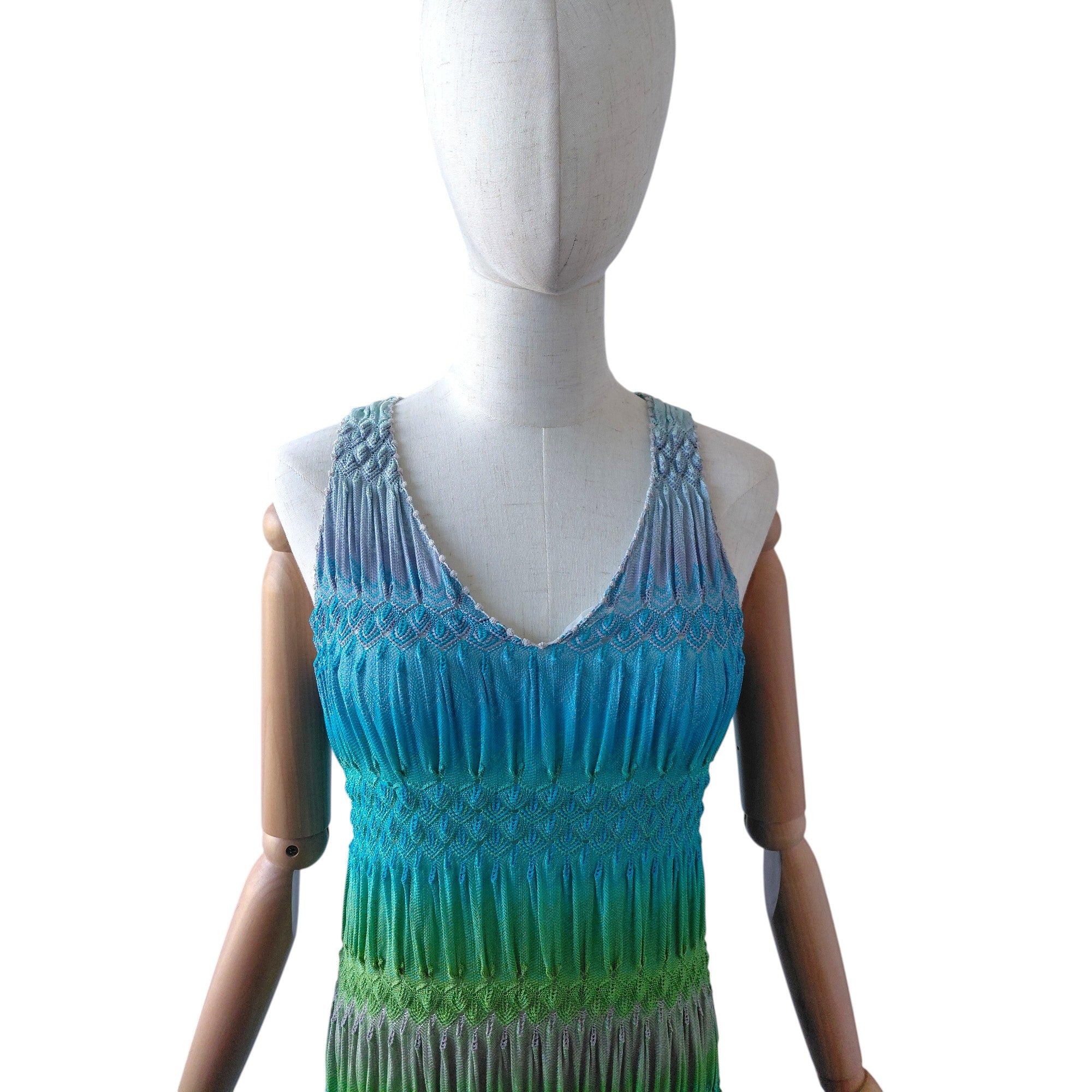 Jurk MISSONI aqua