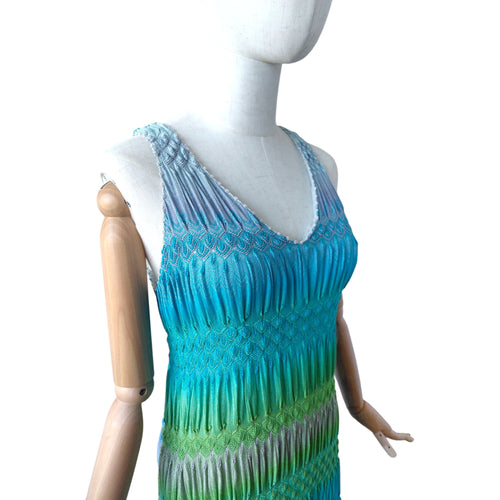 Jurk MISSONI aqua