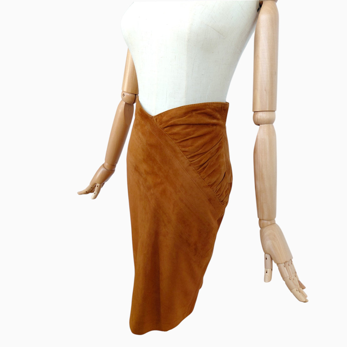Rok suede VINTAGE