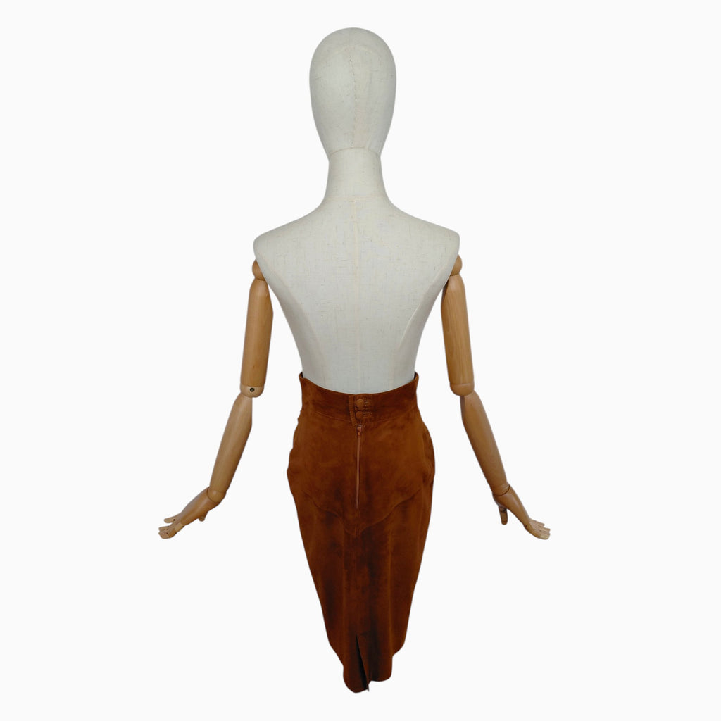 Rok suede VINTAGE