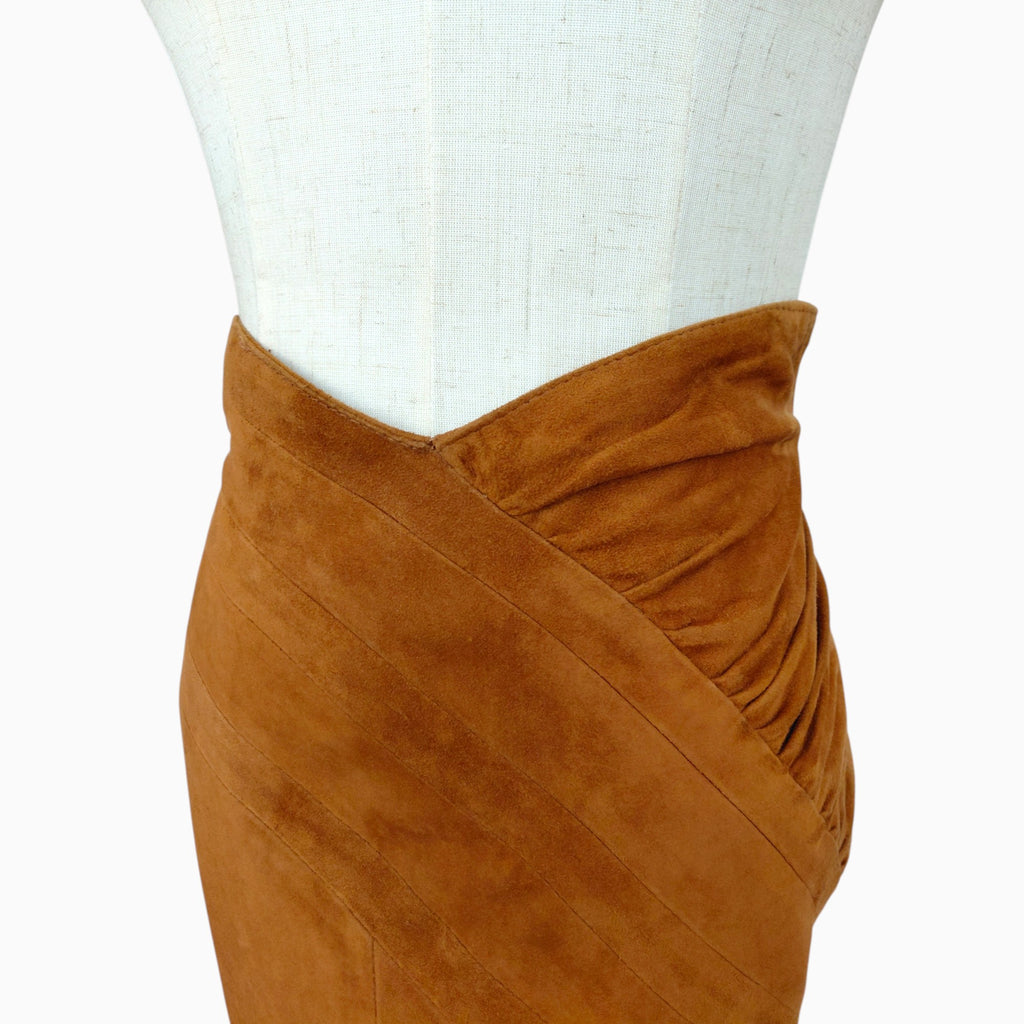 Rok suede VINTAGE