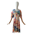Jurk Vintage Watercolour print