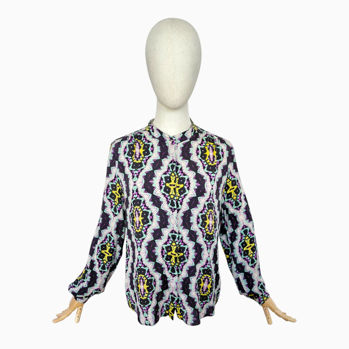 Blouse zijde TALKING FRENCH