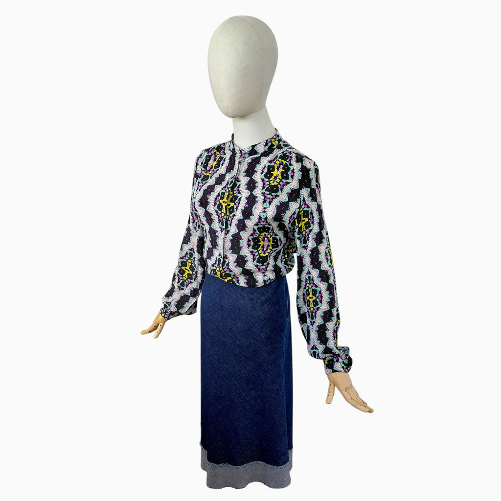 Blouse zijde TALKING FRENCH