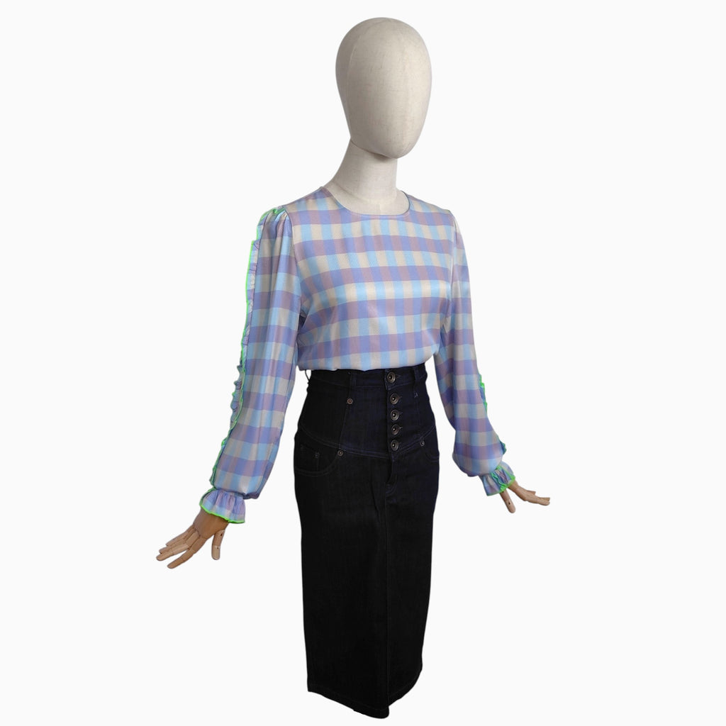 Denim kokerrok GESTUZ