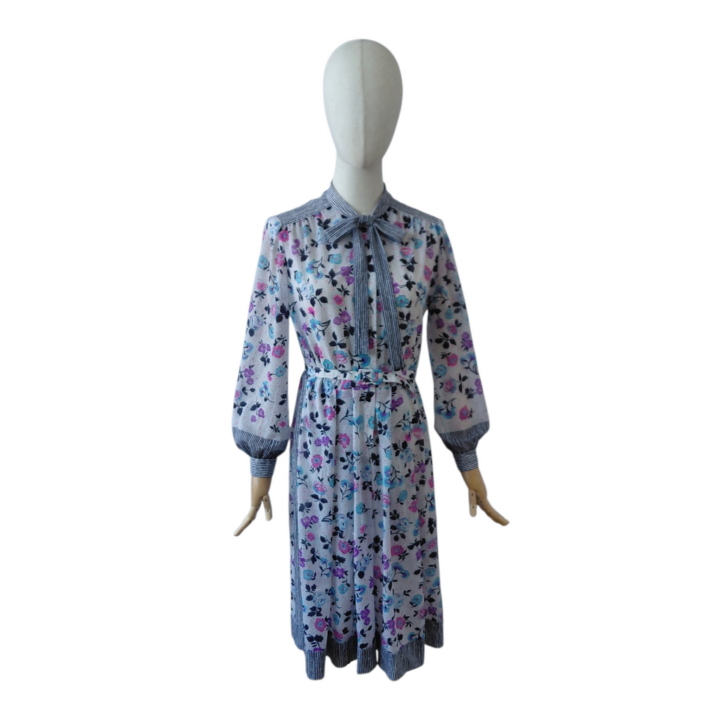 Jurk VINTAGE bloemen