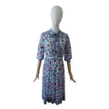 Jurk VINTAGE bloemen