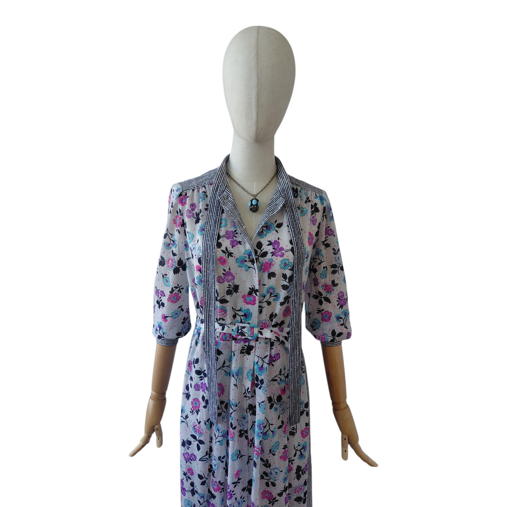 Jurk VINTAGE bloemen
