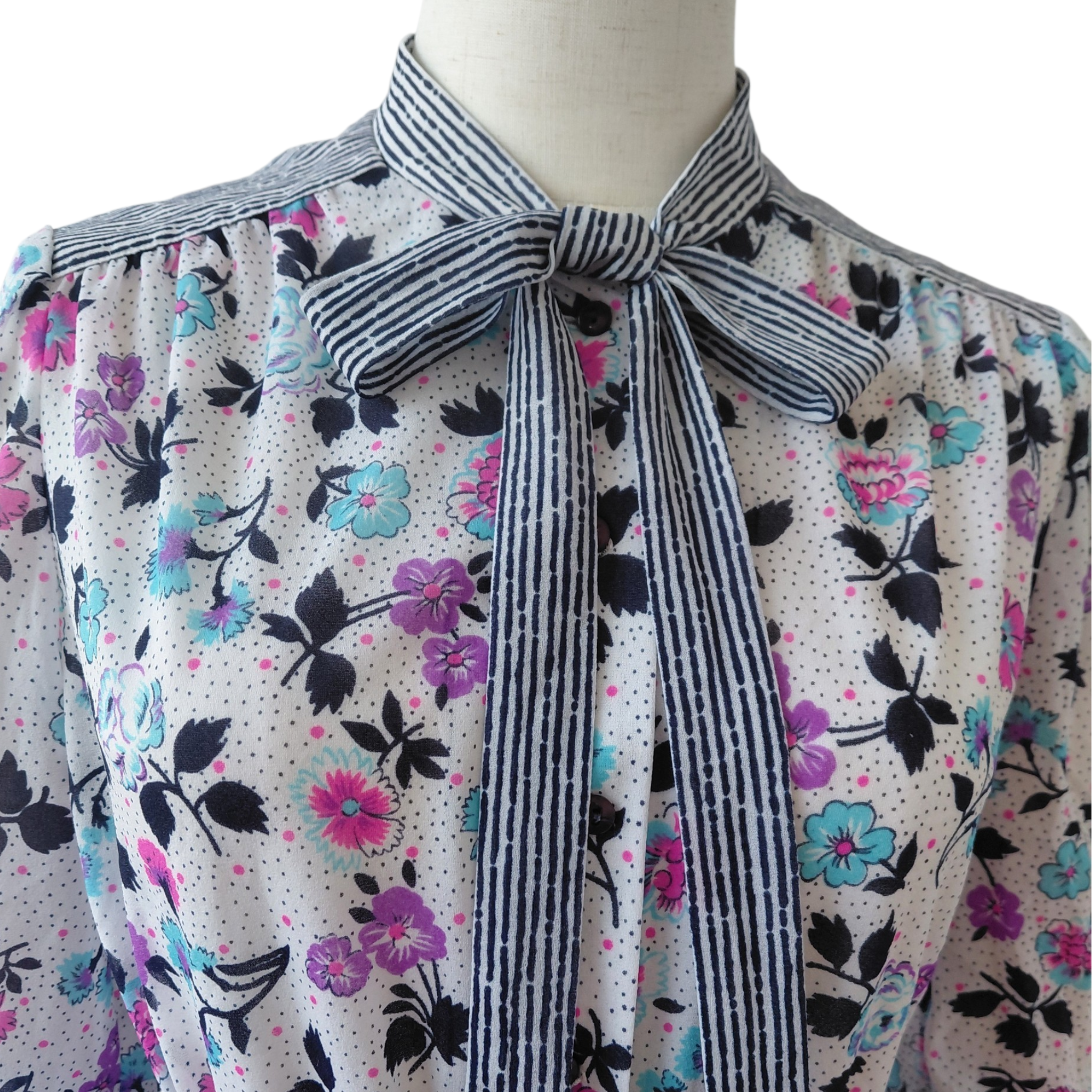 Jurk VINTAGE bloemen